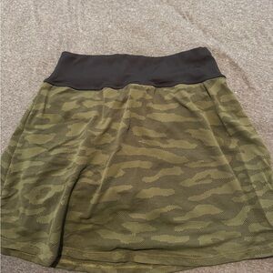 FFIT Black Apparel Camo Tennis/Pickleball Skirt
